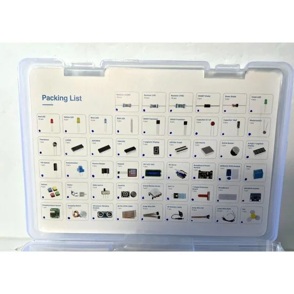 SunFounder Da Vinci Kit for Raspberry Pi Zero 2 W, Python C Java Scratch Node.js - Picture 10 of 13